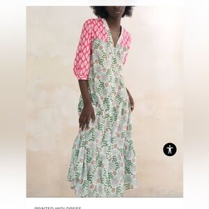 ZARA midi dress